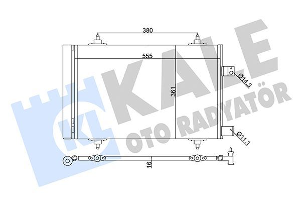 Klima Radyatörü  KALE 345665