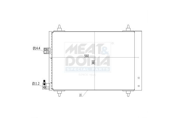 Klima Radyatörü  MAHER 18872