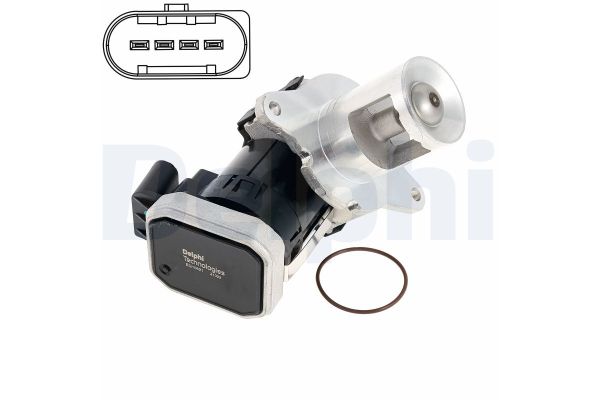 Egr Valfi  Mercedes CLC -Serisi (BM 203)(04.2008->)  DELPHI EG10621-12B1