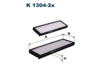 Polen Filtresi  FILTRON K 1304-2X  6812008030 68120 08030 681200803A 68120-0803 A 6812008040 68120-08040