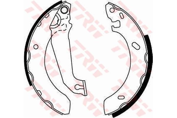 Fren Pabuçlu Balata Arka TRW GS6254