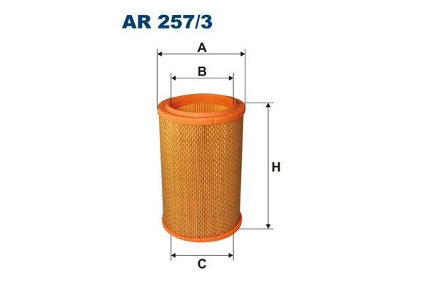 Hava Filtresi  Renault Laguna Grandtour (K56)(04.1998->)  FILTRON AR 257/3