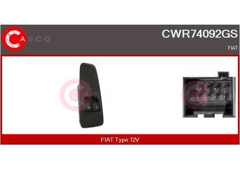 Cam Açma Düğmesi Ön Sol MCAR AN-240E  AN240E AN-240E 6554XR 6554.XR 735421710