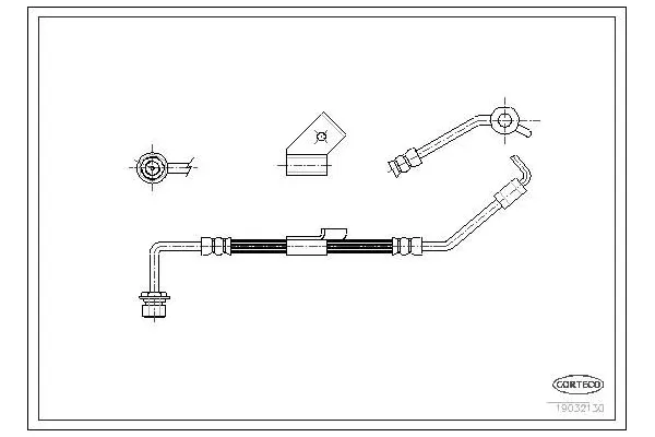 Fren Hortumu Ön Sağ HERI 92VB2078AA