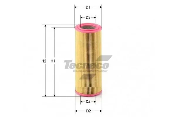 Hava Filtresi  Fiat Doblo (223) Cargo/Combi (08.2005->)  KRUGER KAF18009