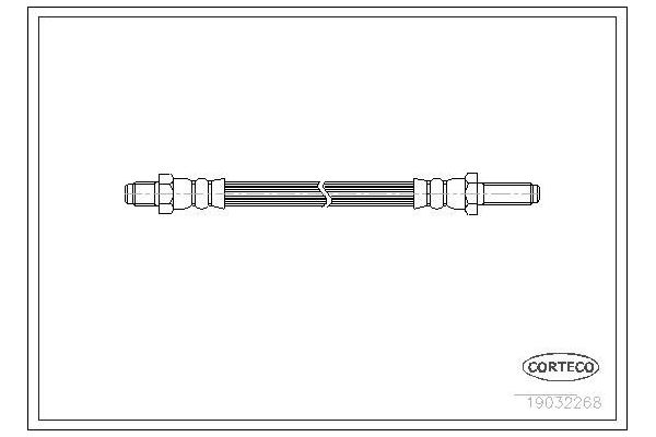 Fren Hortumu Ön Sağ veya Sol CAVO C900 032A