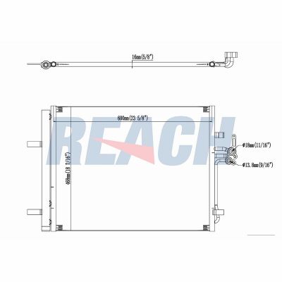 Klima Radyatörü  Ford Mondeo S.Wagon (CA2)(2007->)  FORD ORJINAL 7G9119710AE
