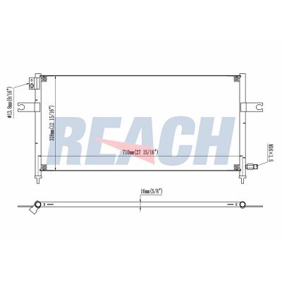 Klima Radyatörü  NRF 35380