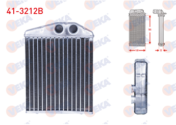 Kalorifer Radyatörü  VEKA 41-3212B  1618260 77363732 93171801 93171816