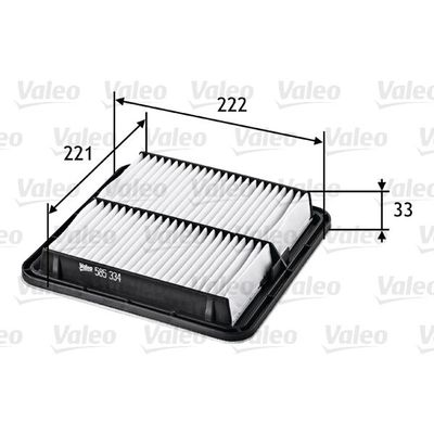 Hava Filtresi  Subaru Impreza (G13)(2013->)  VALEO 585334