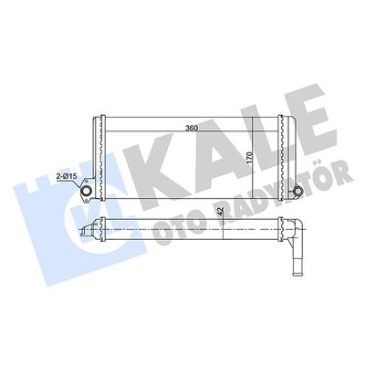 Kalorifer Radyatörü  KALE 351750