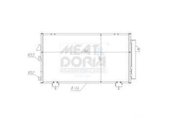 Klima Radyatörü  MGA 82180  8846042070 8846042060 8846042080 8846042090