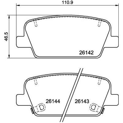 Fren Disk Balata Ön BREMBO P 30 118