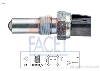 Geri Vites Müşürü  FACET 7.6283  1537902 1435339 1 435 339 1 537 902 6S6T15520AA 6S6T-15520-AA 9M5T15520AA 9M5T-15520-AA BC0117640 BC01-17-640