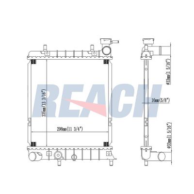 Su Radyatörü  ORİS BHY022022
