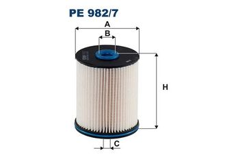 Yakıt Filtresi  FILTRON PE 982/7  84186990 23153963 84428486 87847141