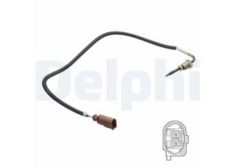 Egzoz Sıcaklık Sensörü  DELPHI TS30173  3G906088AQ 03G906088AQ 3G906088N 03G906088N