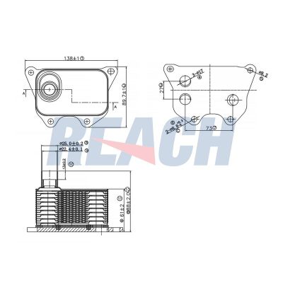 Motor Yağ Soğutucu  Volkswagen Golf VI Cabriolet (517)(05.2011->2016)  MGA 63167