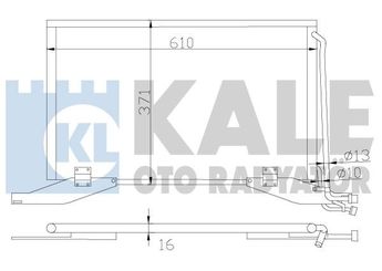 Klima Radyatörü  MGA 82458  