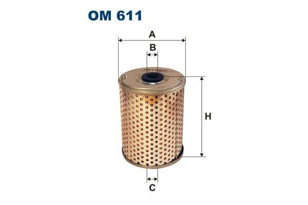 Yağ Filtresi  FILTRON OM 611