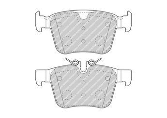 Fren Disk Balata Arka MGA 55790  J9D32M008AB T2H7439 T2H9989 T2R36215 31445621 31445622 31471265 31471266 LR061385 LR090707 LR095295 LR110327 LR123010 LR123519 LR123595 31400432 32233035 32287446