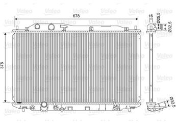 Su Radyatörü  VALEO 701570  19010RRH901 19010-RRH-901
