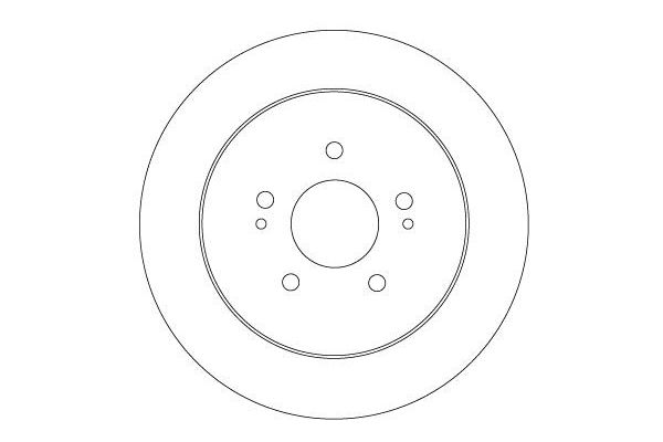 Fren Disk Ayna Arka Sağ ve Sol Mitsubishi Grandis (NA0W)(2004->)  TRW DF6909