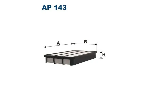 Hava Filtresi  Toyota Celica (T20)(1994->)  FILTRON AP 143