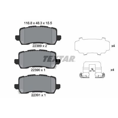 Fren Disk Balata Arka AYD 60630A