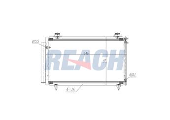 Klima Radyatörü  VALEO 814212  884500F100 8845005090 8845005091