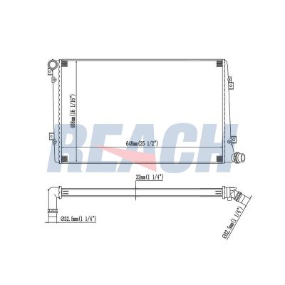 Su Radyatörü  Skoda Octavia Combi (1Z5)(11.2004->)  BEHR CR 1203 000S