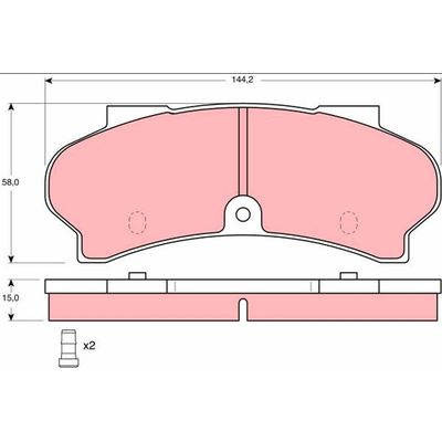 Fren Disk Balata Ön BEŞER 3941