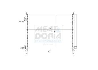 Klima Radyatörü  ORİS CRN705016  92100JY00A 921005115R