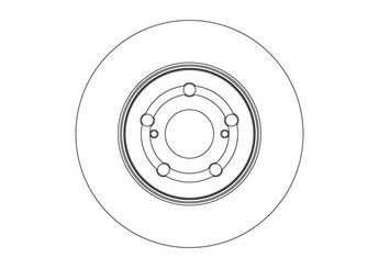 Fren Disk Ayna Ön Sağ ve Sol AYD 51511  43512K0030 43512-K0030