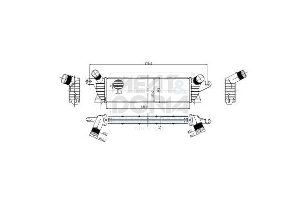 Turbo Radyatörü  VEKA 42-3533