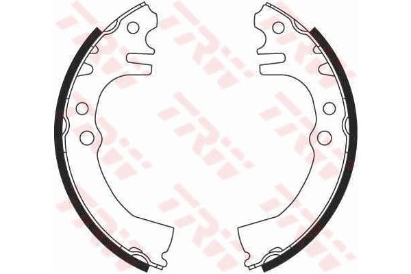 Fren Pabuçlu Balata Arka TRW GS8699