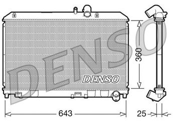 Su Radyatörü  DENSO DRM44013  DRM44013 N3H115200C
