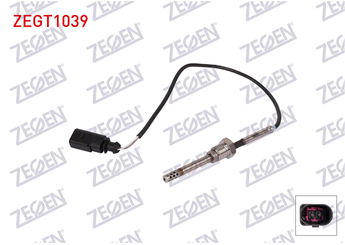 Egzoz Sıcaklık Sensörü  ZEGEN ZEGT1039  59906088AE 3L906088D 03L906088D 059906088AE