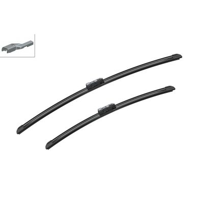 Silecek Süpürgesi Ön Muz Tip 600/475 mm - 24/19 inç Volkswagen Golf V Variant (1K5)(05.2007->2009)  BOSCH 3 397 118 979