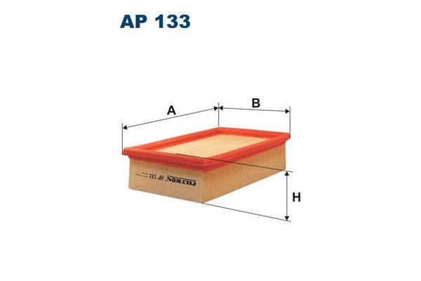 Hava Filtresi  Renault Laguna (B56)(04.1994->)  FILTRON AP 133