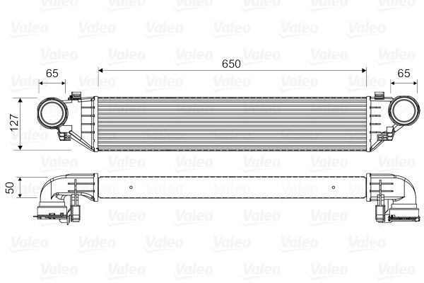 Turbo Radyatörü  Mercedes SLK -Serisi Roadster (BM 171)(01.2004->)  VALEO 817760