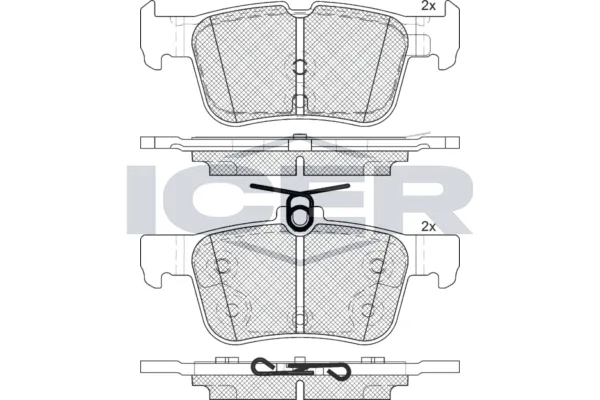 Fren Disk Balata Ön Ford Focus S.Wagon (CGE)(2018->)  FORD ORJINAL KTJ1GC2M007AA