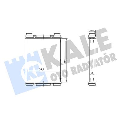 Kalorifer Radyatörü  Nissan Juke (F15E)(06.2010->)  MGA 80780