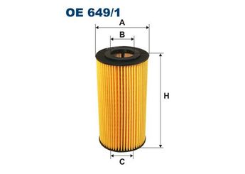 Yağ Filtresi  FILTRON OE 649/1  11422246131 11 42 2 246 131 11428515084 11 42 8 515 084 90542604 93180093 5650307 5650308 650318 STC3350 STC 3350