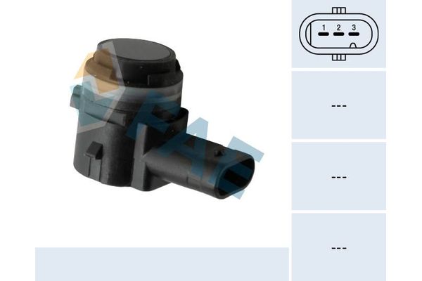 Park Sensörü  Volkswagen Golf VII (5G1/BE1)(09.2012->)  ZEGEN ZPS1012