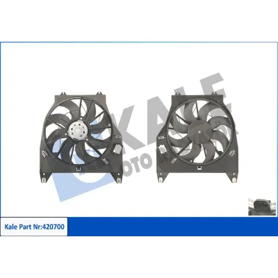 Radyatör Fan ve Motoru  Renault Kangoo (F/KC0)(03.2003->)  MGA 83109