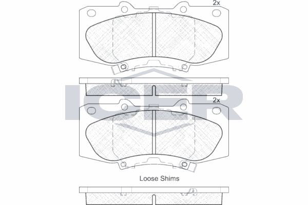 Fren Disk Balata Ön SWAPP 44383