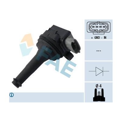 Ateşleme Bobini  Volvo V70 S.Wagon [Combi] (04.2007->)  GVA 5099010