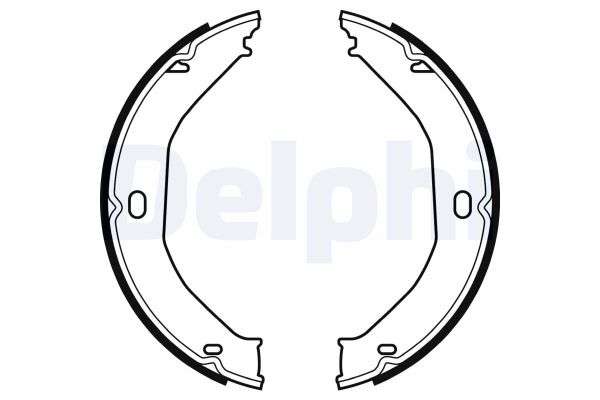 Fren Pabuçlu Balata Arka DELPHI LS2078