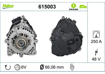 Alternatör  VALEO 615003  5E903018F 05E903018F